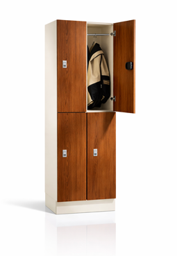 Spinde Holz, halbtürig